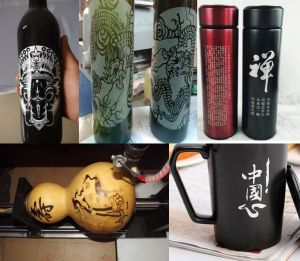 湛江廉江酒瓶葫芦工艺品激光雕刻机